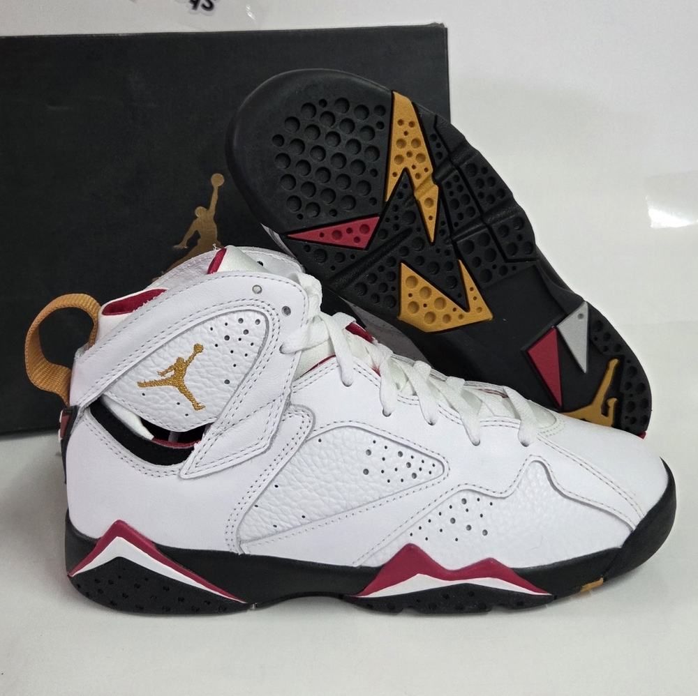 6.5 Y Or Women's Size 8 Jordan 7 Dq6040 106 White Black Cardinal Red